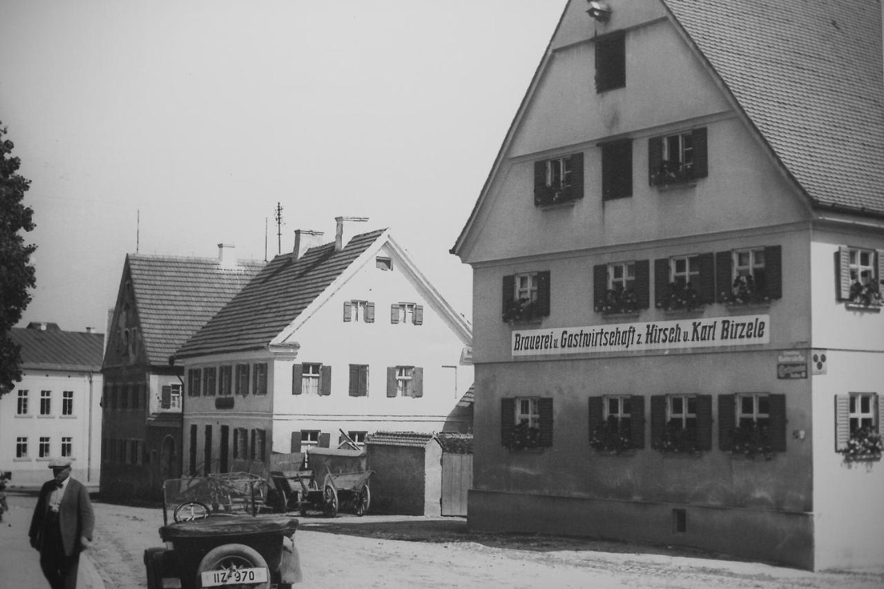Hotel Zum Hirsch Wertingen Exterior foto